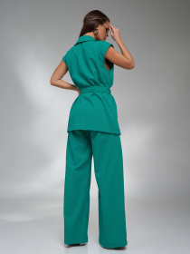 Костюм ISSA Plus модель 15124_зеленый Фото