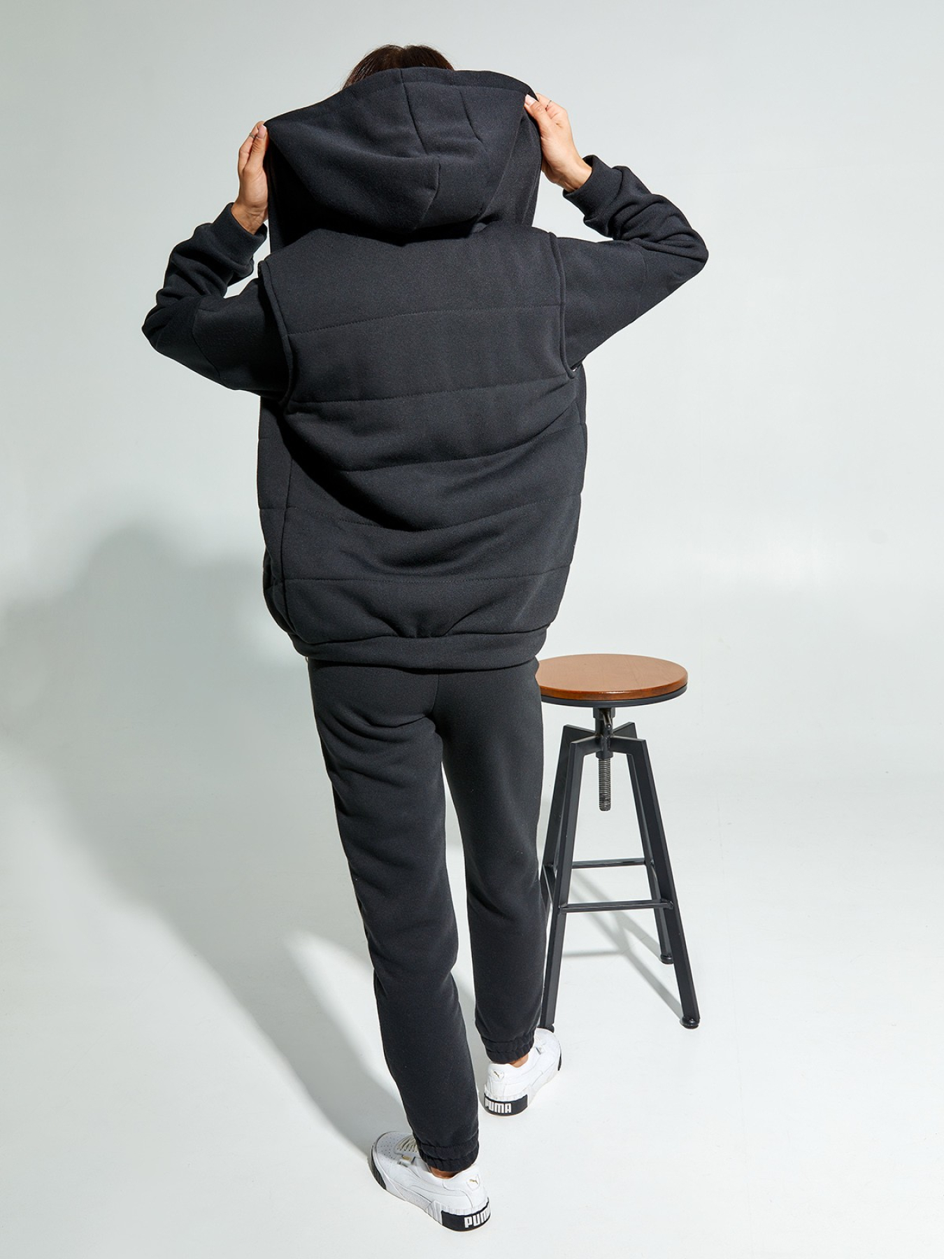 Спортивный костюм ISSA Plus модель SA-330_black Фото