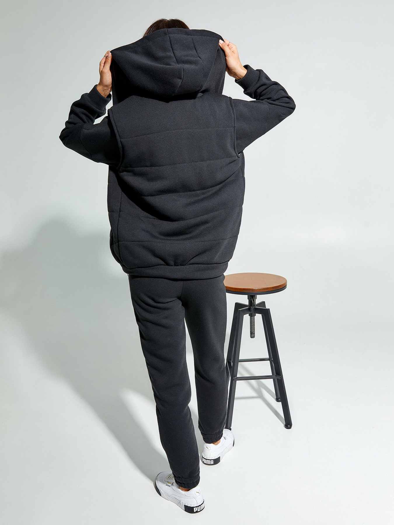 Спортивный костюм ISSA Plus модель SA-330_black Фото