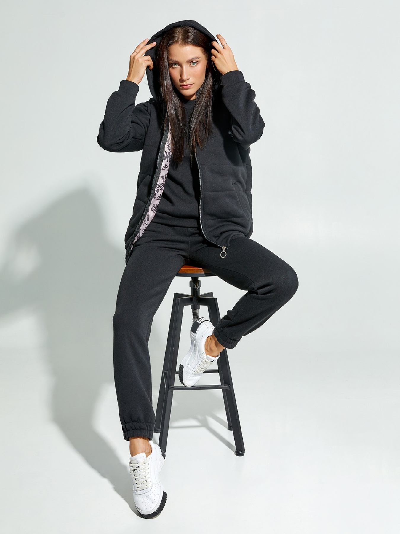 Спортивный костюм ISSA Plus модель SA-330_black Фото