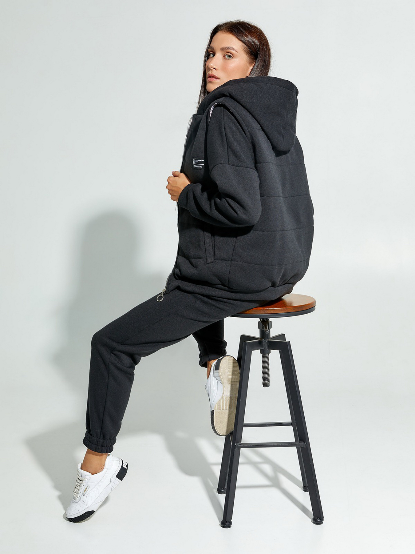 Спортивный костюм ISSA Plus модель SA-330_black Фото