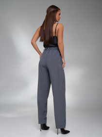 Штани класичні ISSA Plus модель 15125_серый Фото
