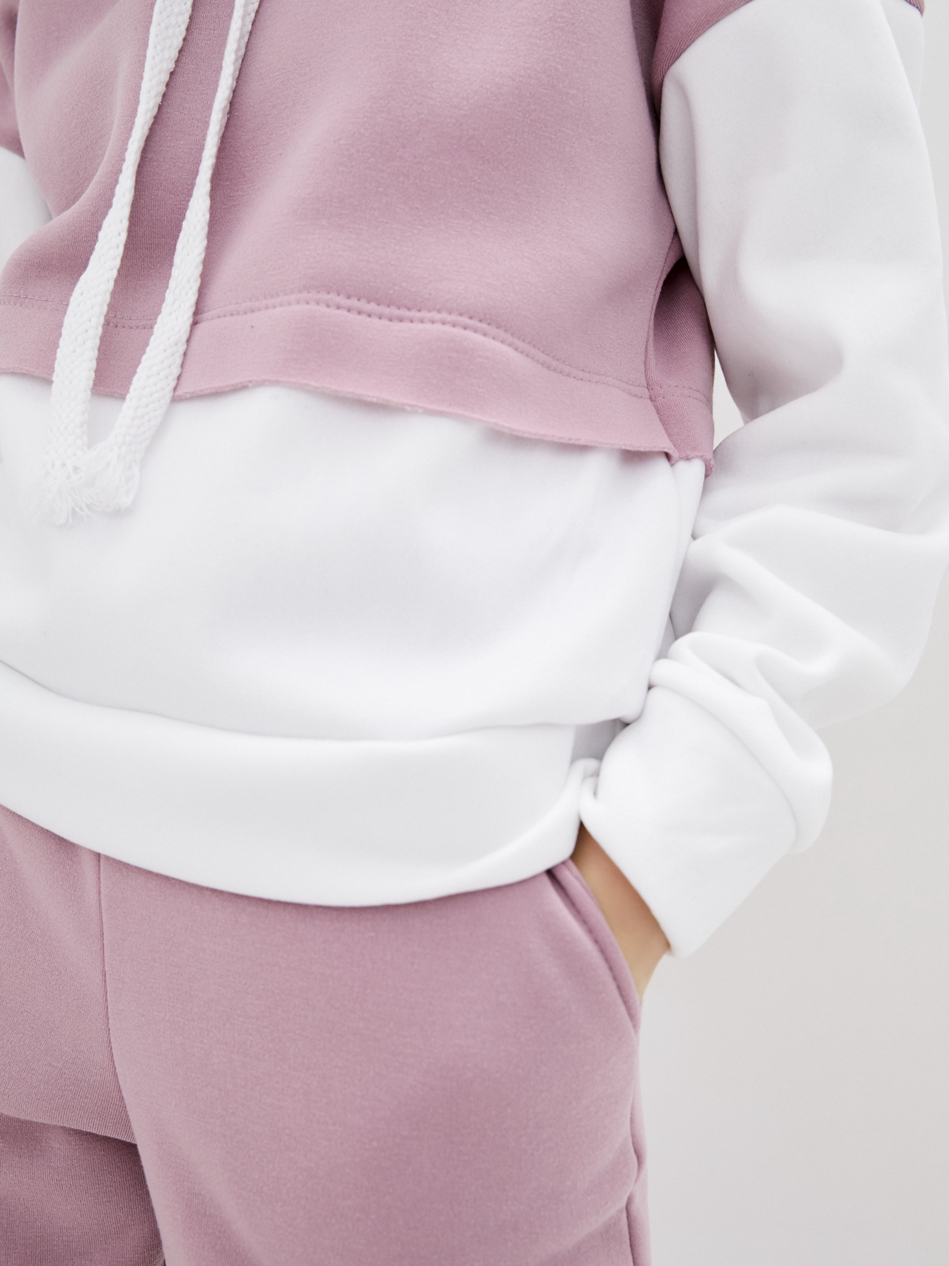 Спортивний костюм ISSA Plus модель SA-58_whitepink Фото