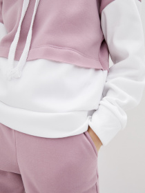 Спортивний костюм ISSA Plus модель SA-58_whitepink Фото
