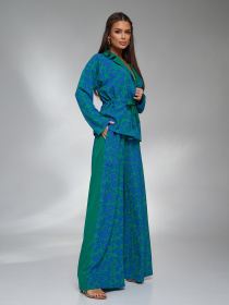 Костюм ISSA Plus модель 15127_зеленый Фото