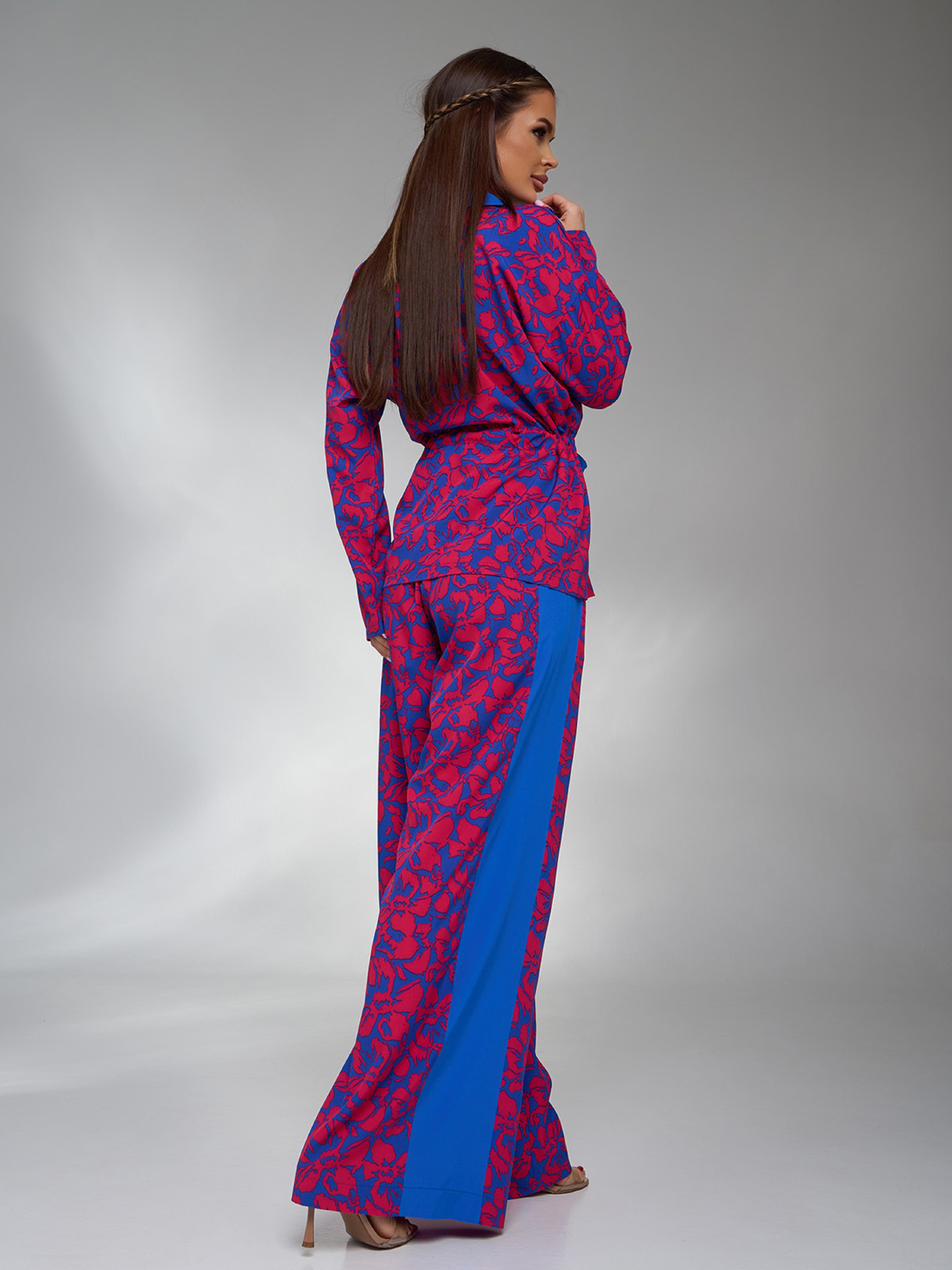 Костюм ISSA Plus модель 15127_синий Фото