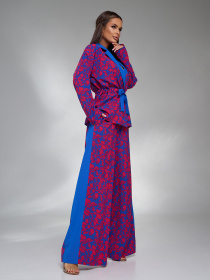 Костюм ISSA Plus модель 15127_синий Фото