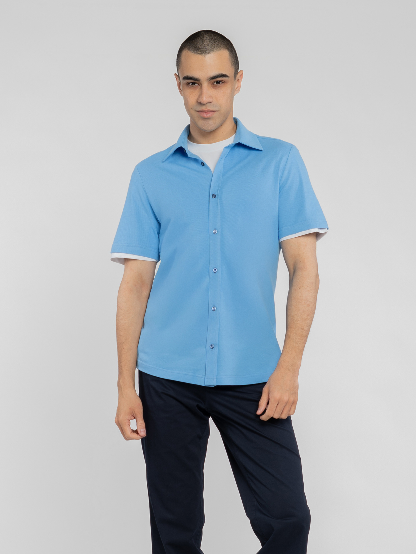 Сорочка повсякденна Arber модель M14.18.23.521 Фото