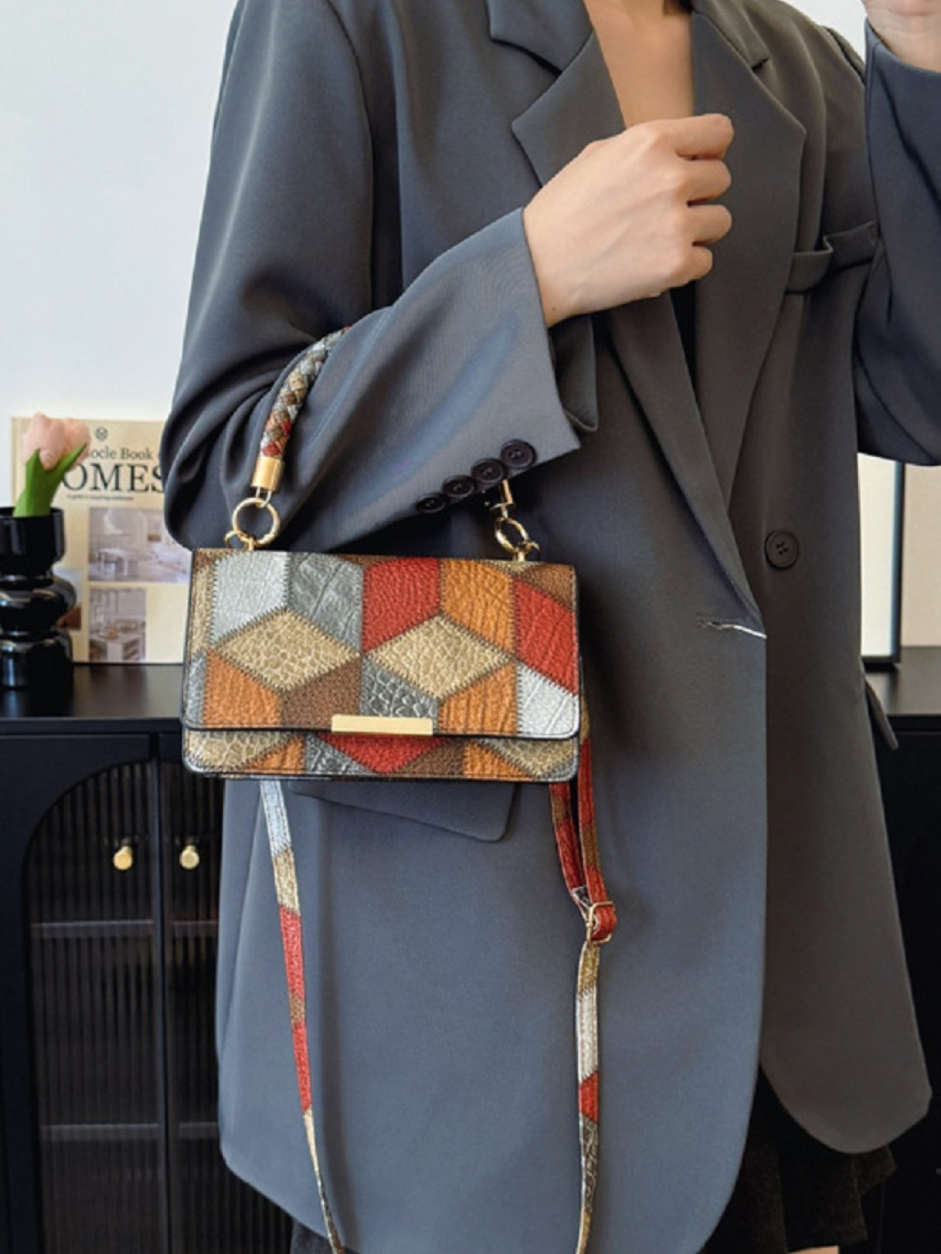 Кросс-боди RoyalBag модель P2-15119230R Фото