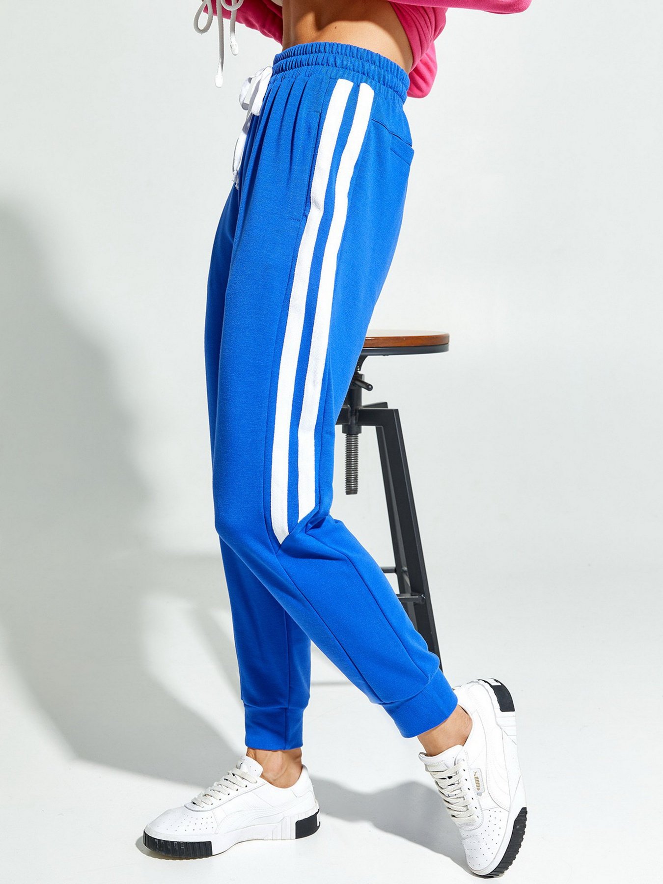 Штаны спортивные ISSA Plus модель 12911_blue Штаны спортивные ISSA Plus модель 12911_blue Фото