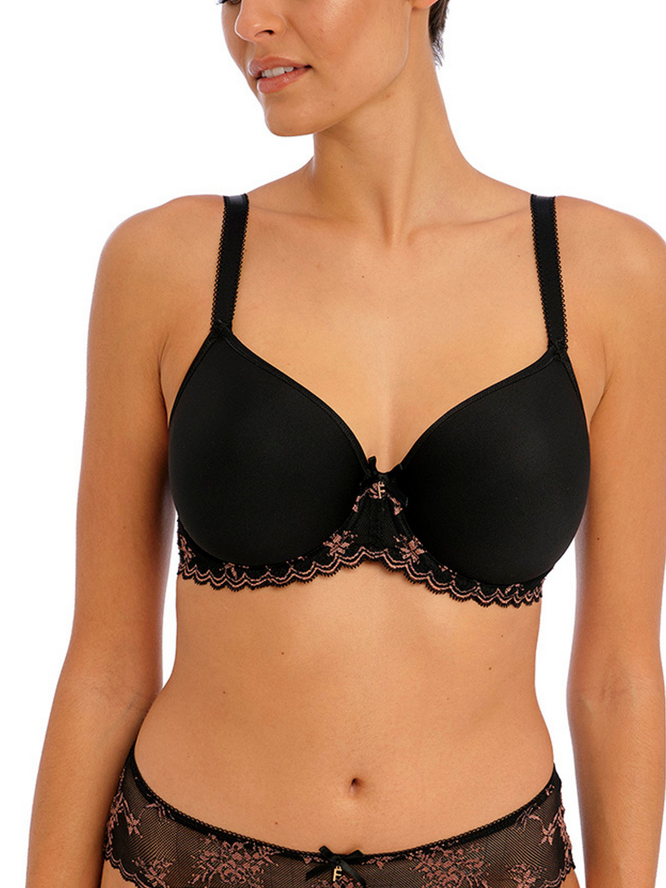 Бюстгальтер Freya Offbeat Decadence модель 402510BLK Фото