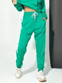 Штаны спортивные ISSA Plus модель 12911_green Штаны спортивные ISSA Plus модель 12911_green Фото