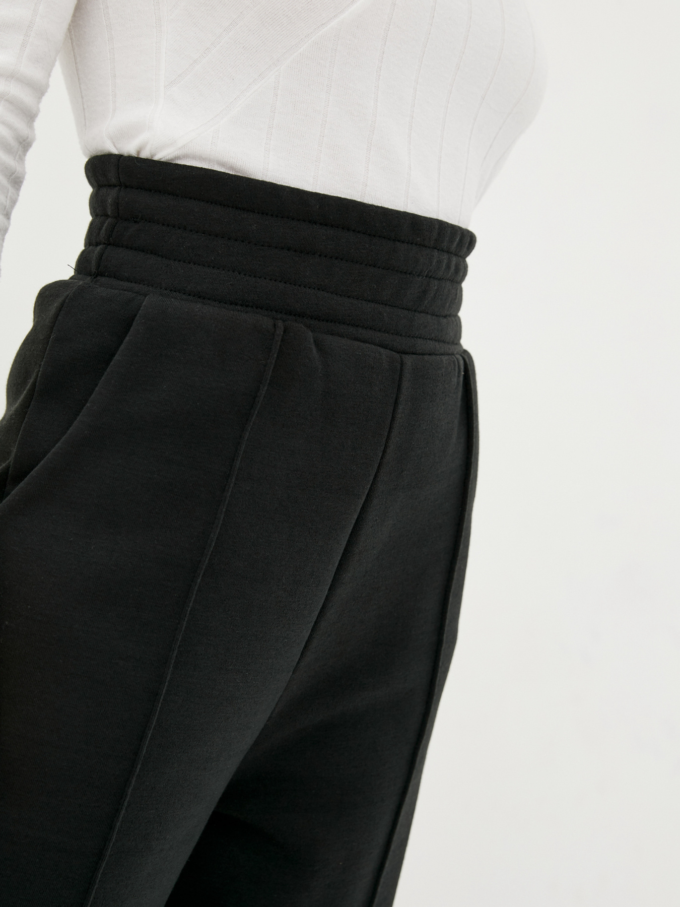 Палаццо ISSA Plus модель 12312A_black Палаццо ISSA Plus модель 12312A_black Фото