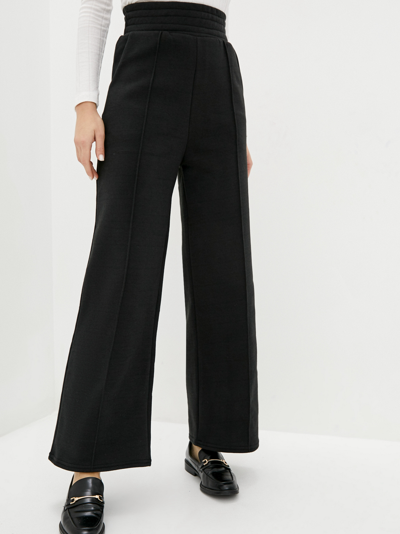 Палаццо ISSA Plus модель 12312A_black Палаццо ISSA Plus модель 12312A_black Фото