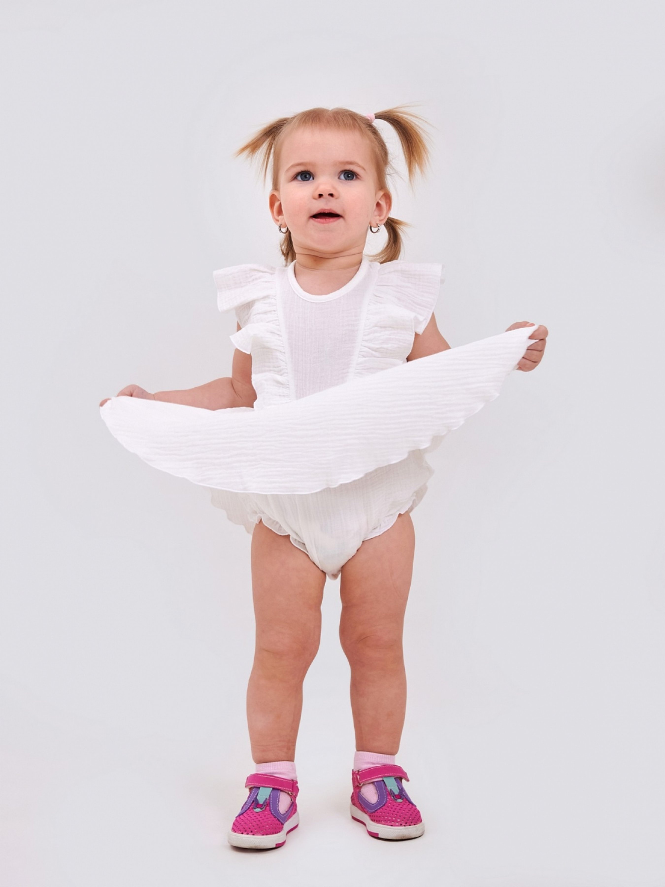 Боді для немовлят SMIL модель smil_121076-molocnyj Фото