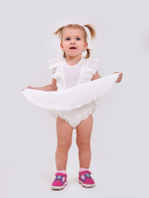 Боді для немовлят SMIL модель smil_121076-molocnyj Фото