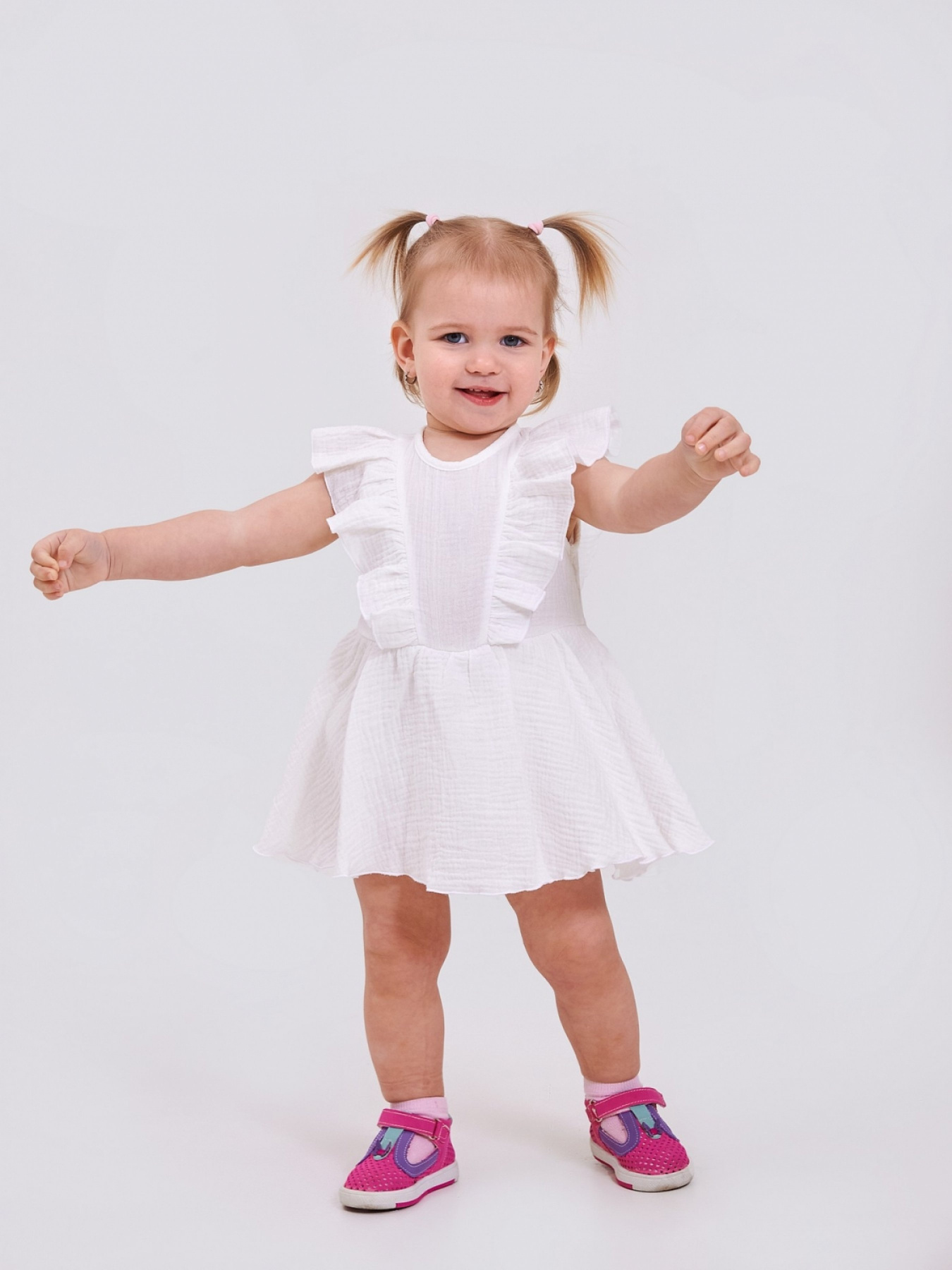 Боди для младенцев SMIL модель smil_121076-molocnyj Фото