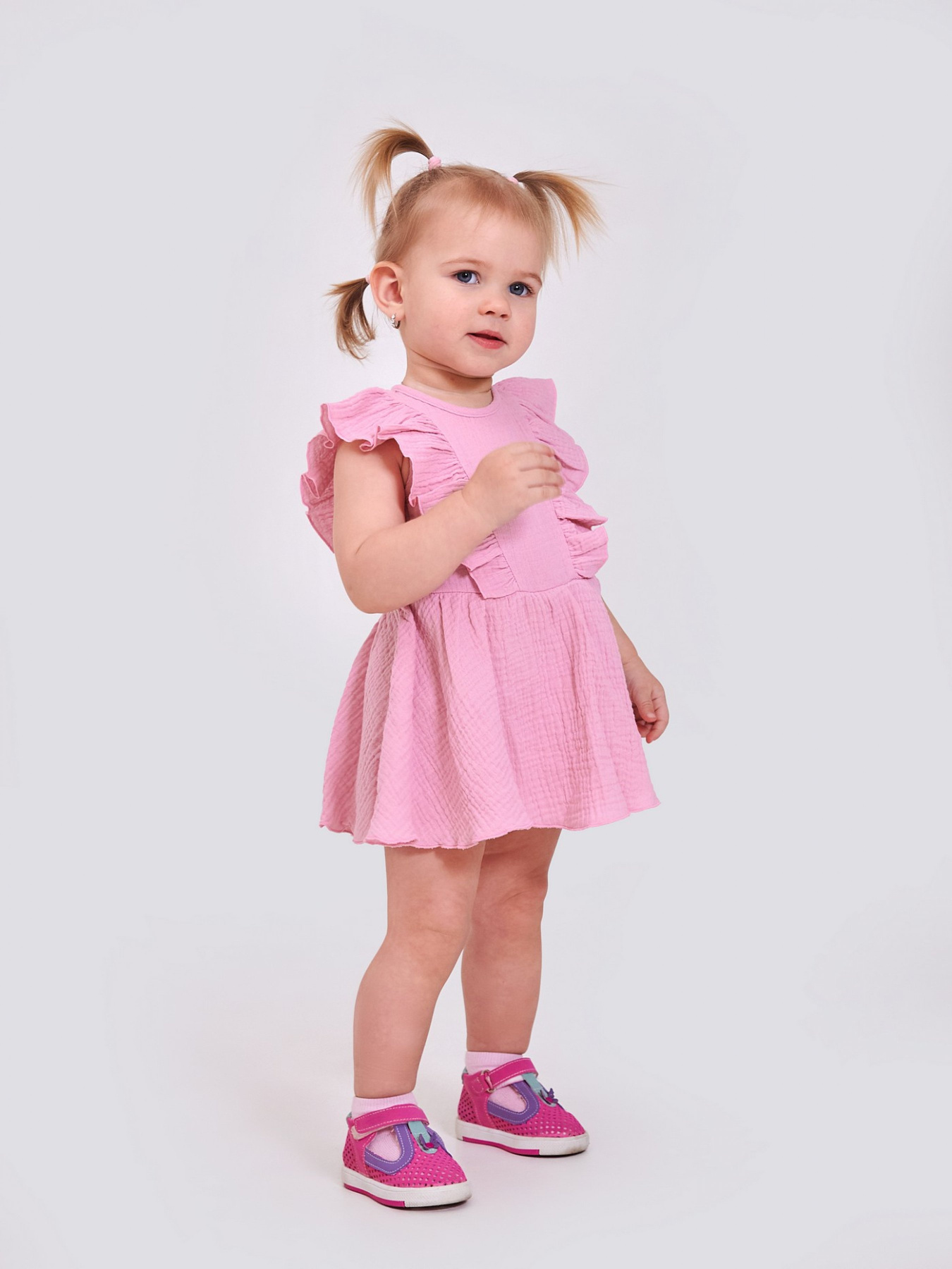 Боді для немовлят SMIL модель smil_121076-rozovaa-pudra Фото