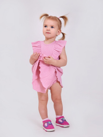 Боді для немовлят SMIL модель smil_121076-rozovaa-pudra Фото