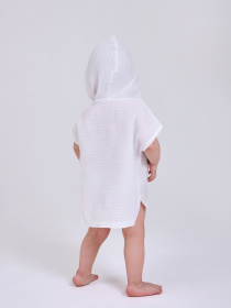 Одяг для немовлят SMIL Туніка з капюшоном модель smil_114999-molocnyj Фото