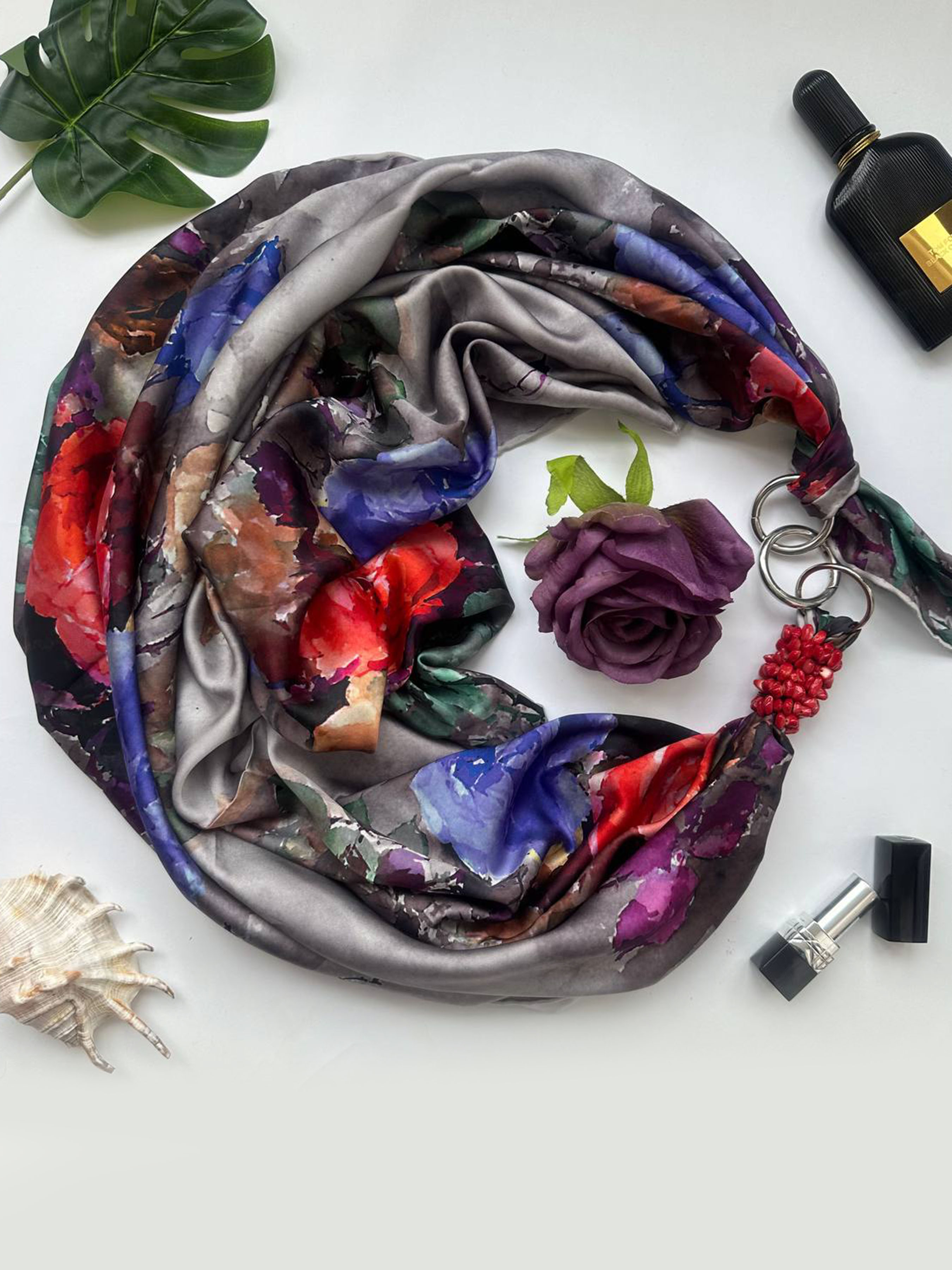 MyScarf Basic Хустка (96614305156801) Жіноче колір - Мультиколор матеріал - Шовк