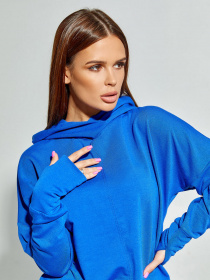Худи ISSA Plus модель 11286_blue Фото