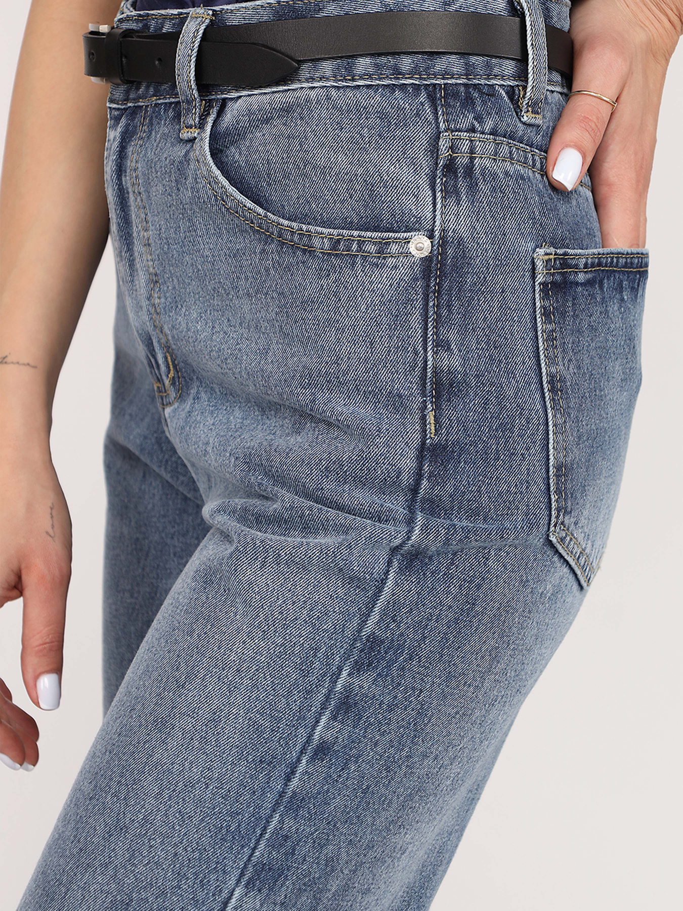 Джинсы YUKI модель ЦБ-00267825 Фото