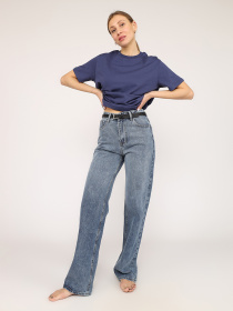 Джинсы YUKI модель ЦБ-00267825 Фото