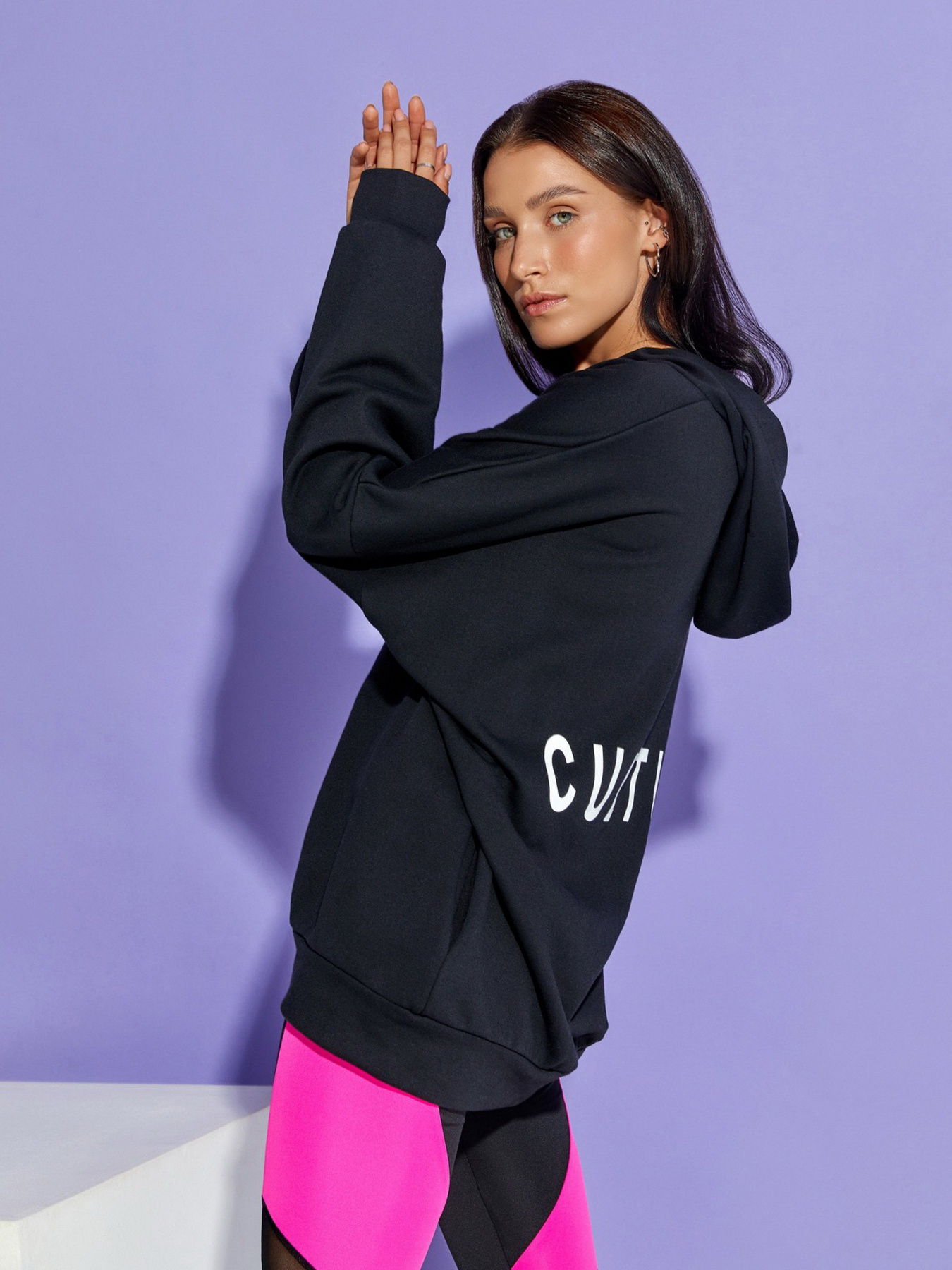 Худі ISSA Plus модель 12888_black Фото