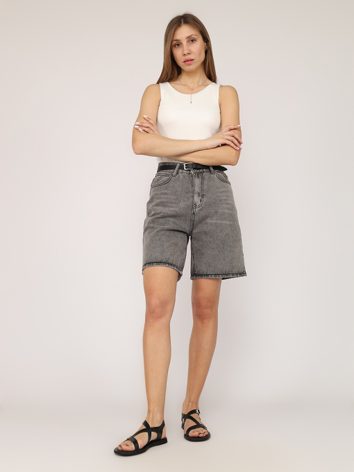 Джинсові шорти YUKI модель ЦБ-00268455 Фото