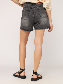 Джинсовые шорты YUKI модель ЦБ-00268465 Фото