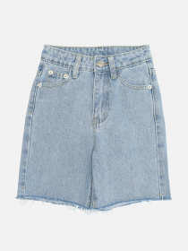 Шорти джинсові YUKI модель ЦБ-00269021 Фото