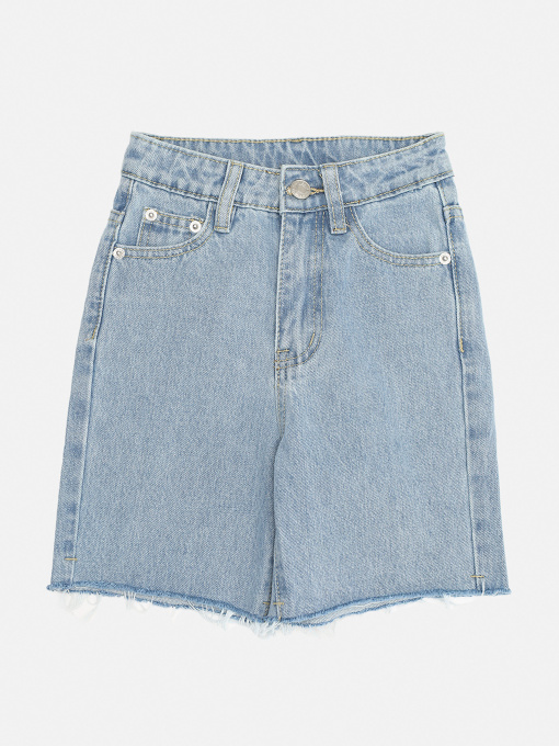 Шорты джинсовые YUKI модель ЦБ-00269021 Фото