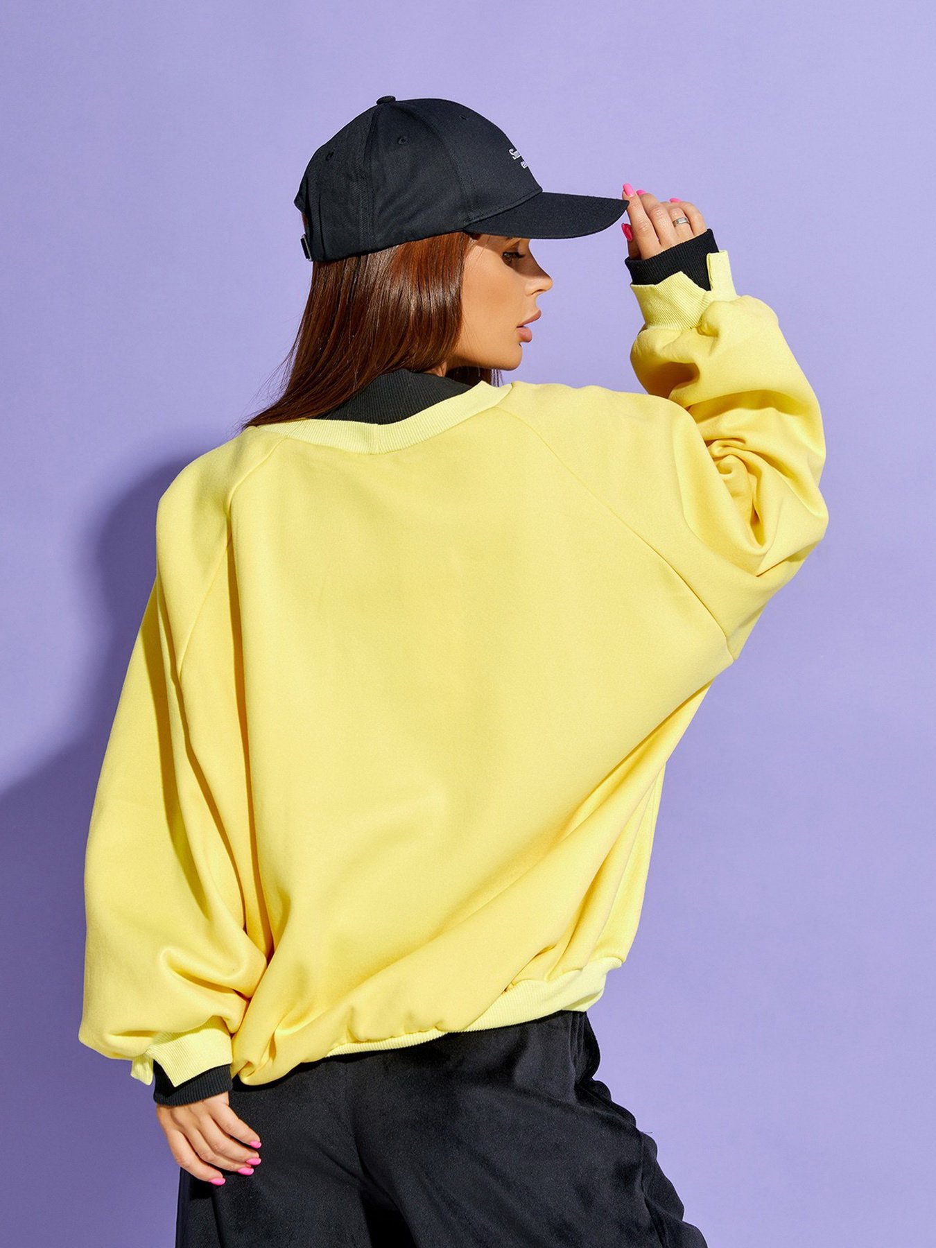 Свитшот ISSA Plus модель SA-332_yellow Фото