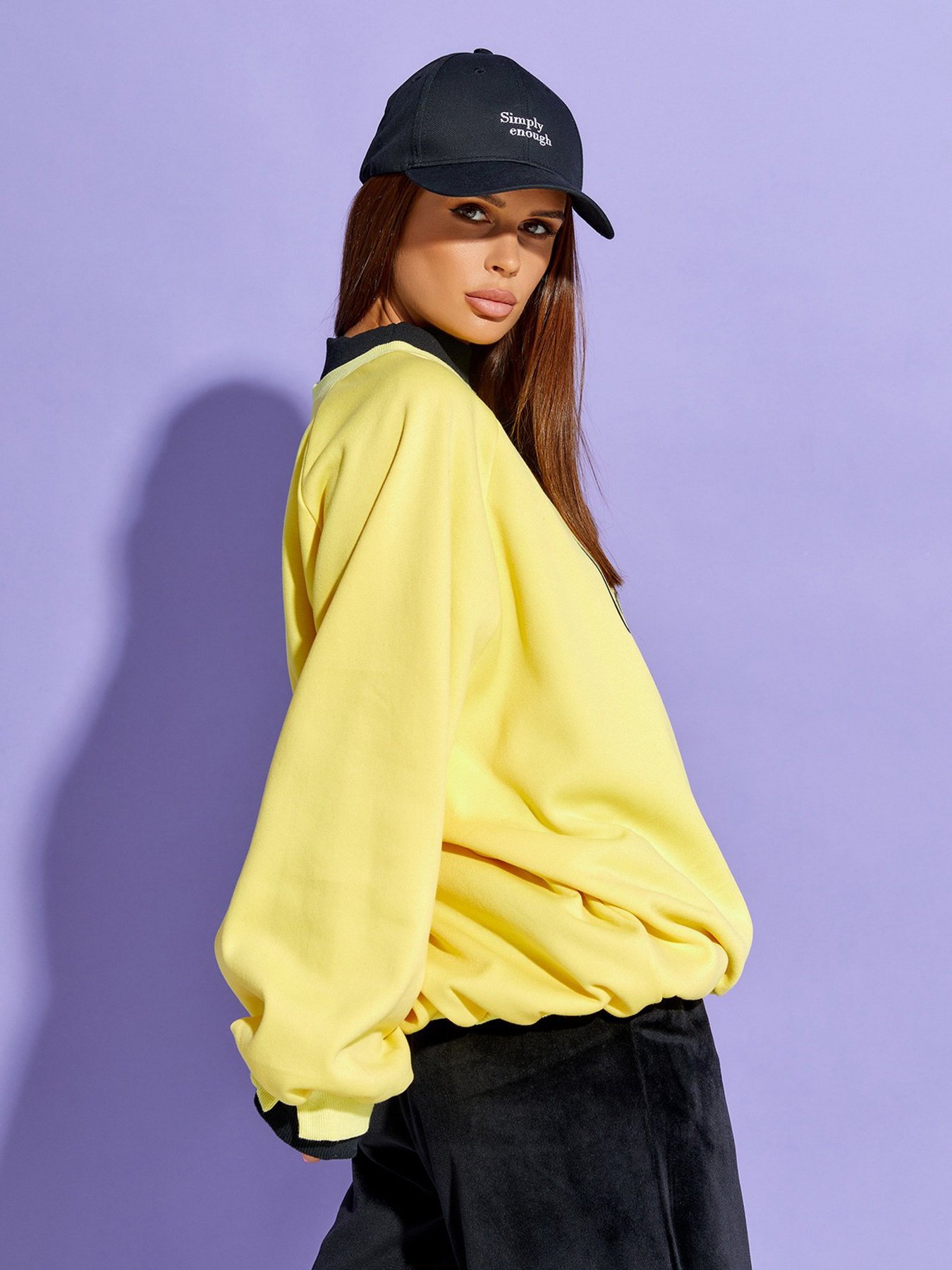 Світшот ISSA Plus модель SA-332_yellow Світшот ISSA Plus модель SA-332_yellow Фото