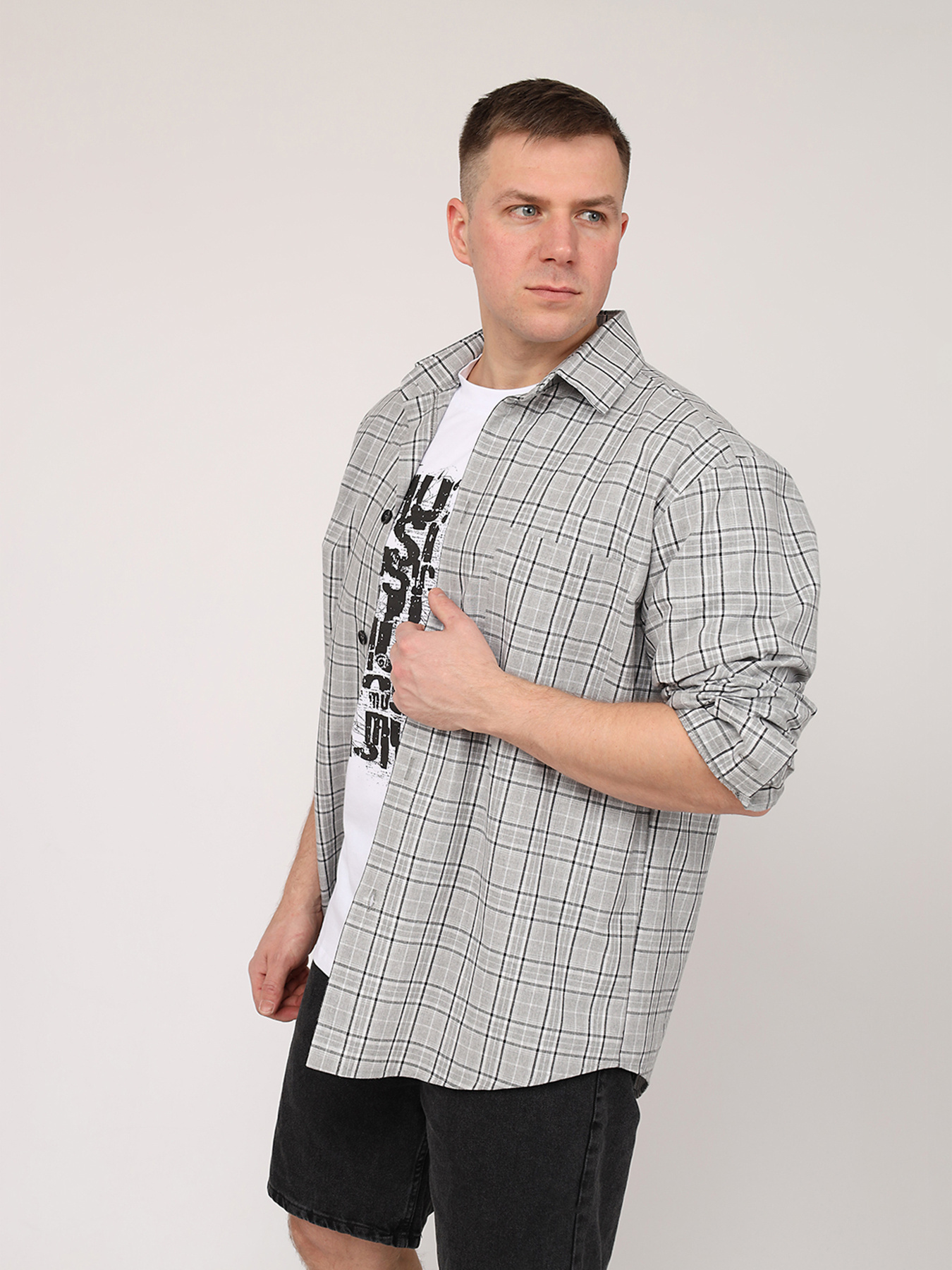 Сорочка повсякденна YUKI модель ЦБ-00272622 Сорочка повсякденна YUKI модель ЦБ-00272622 Фото