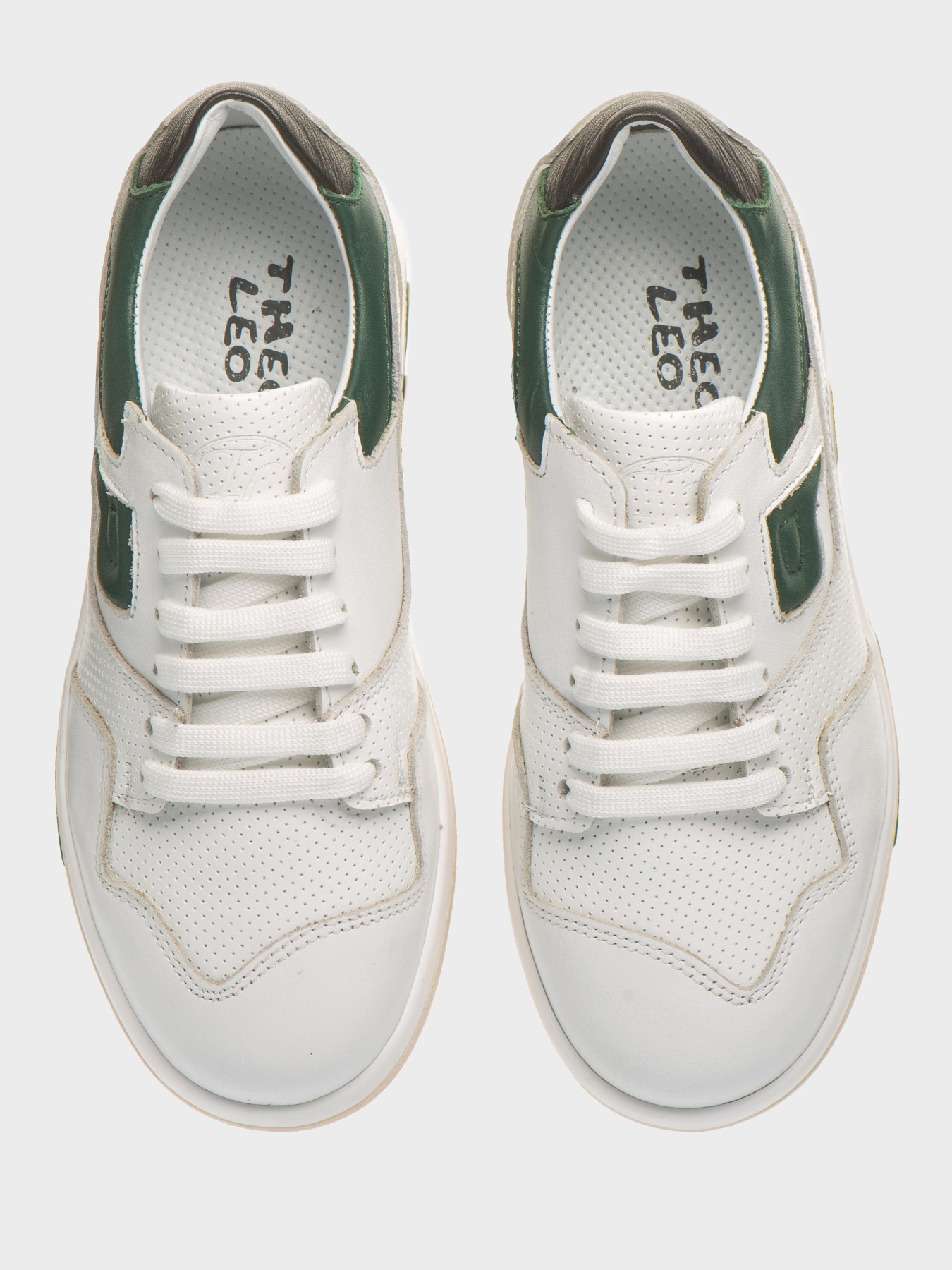 Кеды низкие Theo Leo модель LEO-3446 WH Фото