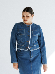 Жакет A.G.N.A модель AG-5003-BLUE Фото