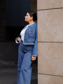 Жакет A.G.N.A модель AG-5003-BLUE Фото