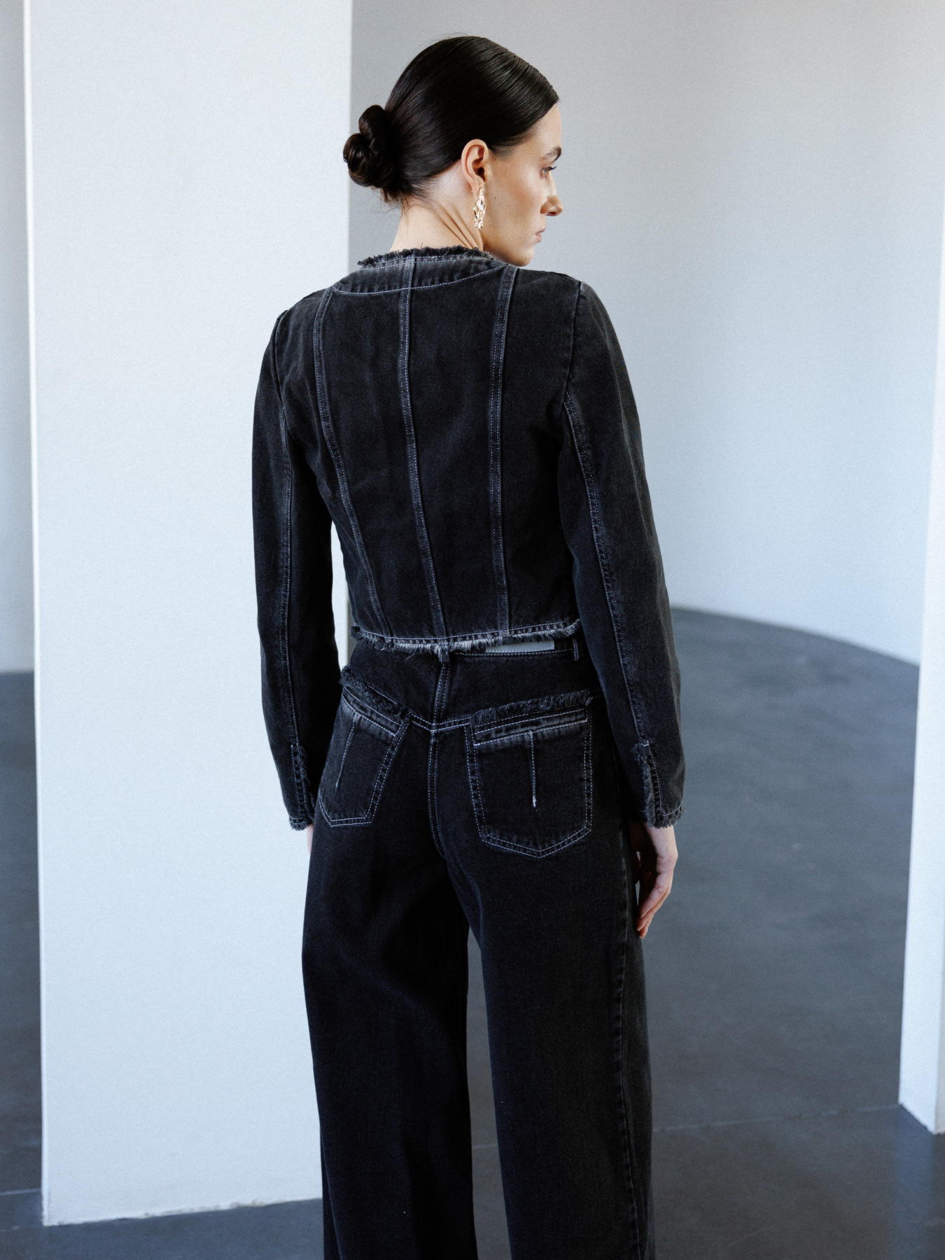 Жакет A.G.N.A модель AG-5003-BLACK Фото