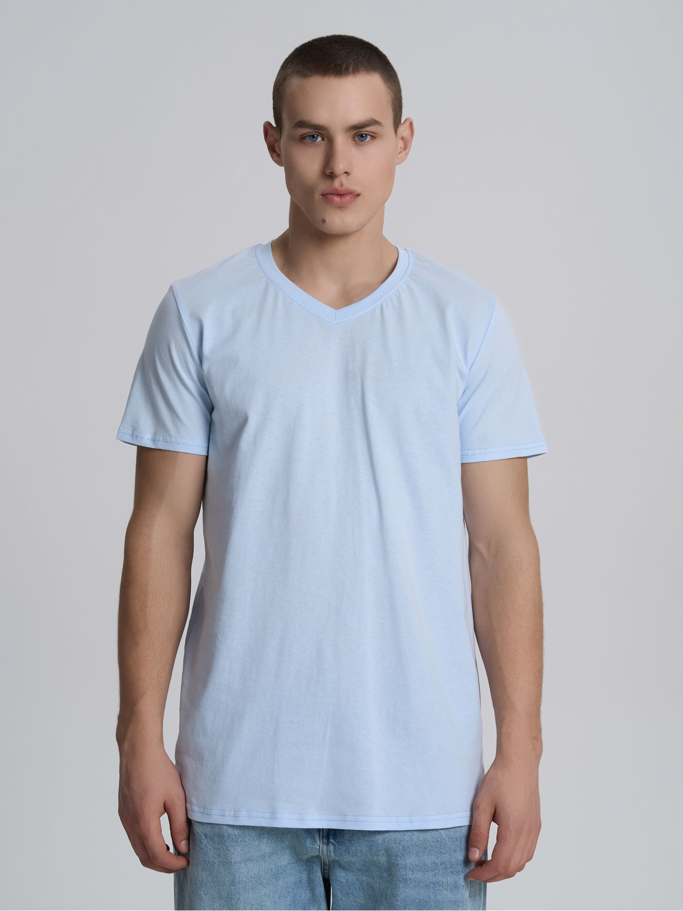 Футболка Роза модель 240444_blue Фото