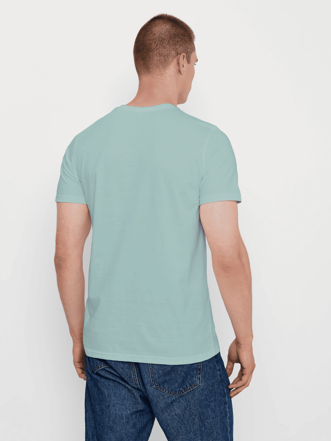 Футболка Роза модель 210135_turquoise Фото