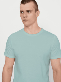 Футболка Роза модель 210135_turquoise Фото