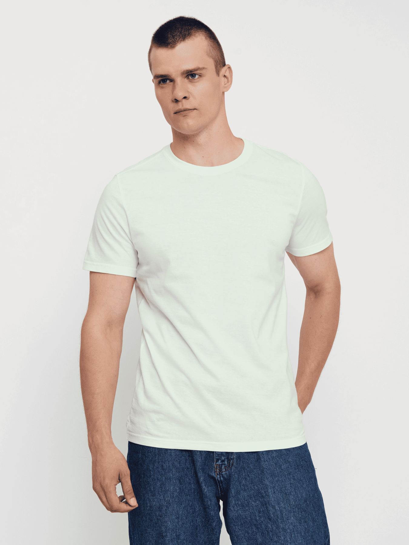 Футболка Роза модель 210135_light_green Фото