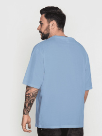 Футболка Роза модель 211143_gray_blue Фото