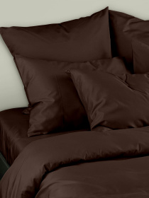 Пододеяльник сатин CHOCOLATE SATIN Cosas модель 11Satin_Brown_220 Фото