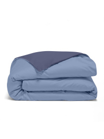 Пододеяльник ранфорс MIDNIGHT CLOUD Cosas модель DuoRfr_117Cloud-87DarkBlue_160q Фото