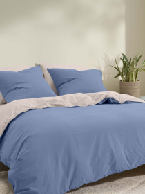 Пододеяльник ранфорс CLOUD CAPPUCCINO Cosas модель DuoRfr_117Cloud-98Cappuccino_160q Фото