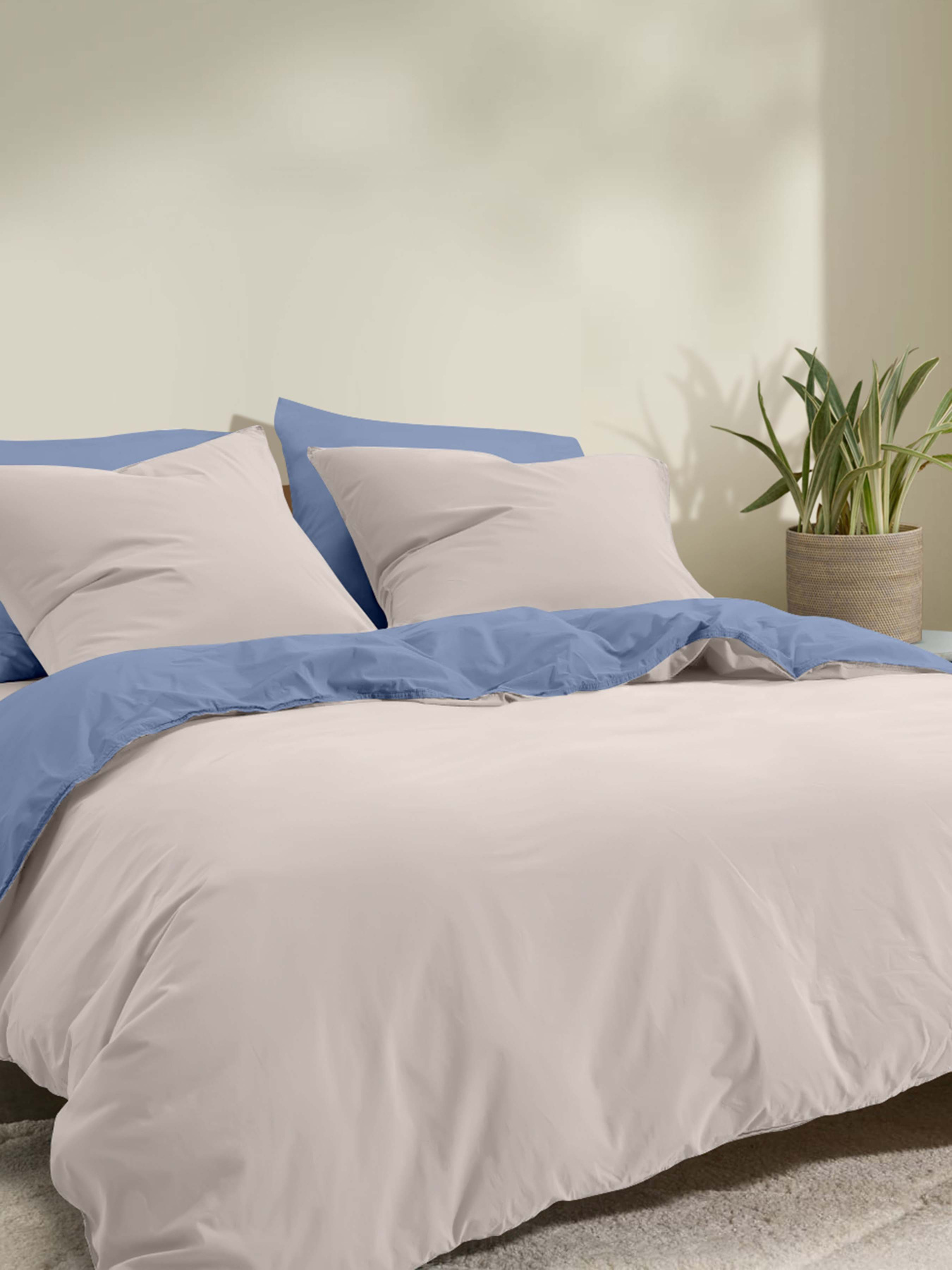 Пододеяльник ранфорс CLOUD CAPPUCCINO Cosas модель DuoRfr_117Cloud-98Cappuccino_160q Фото