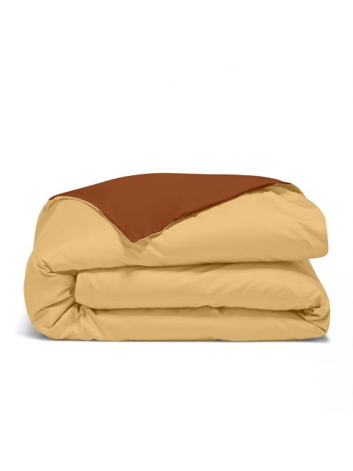 Пододеяльник ранфорс HONEY Cosas модель DuoRfr_11Honey-122Cinnamon_160q Фото